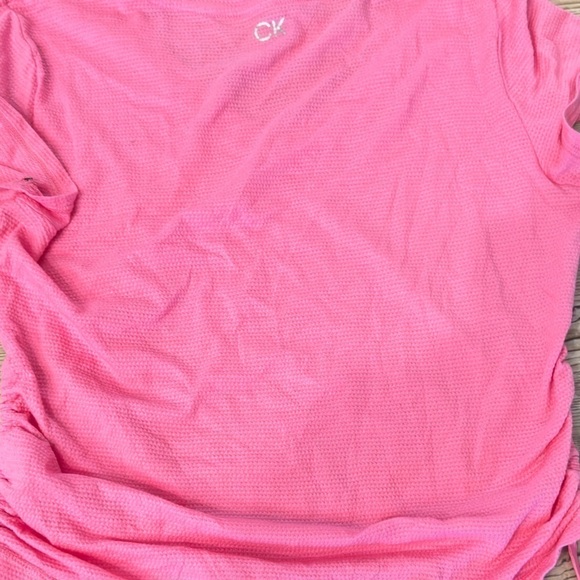 CALVIN KLEIN PERFORMANCE Women's Ruched Top, shirt - Picture 5 of 6